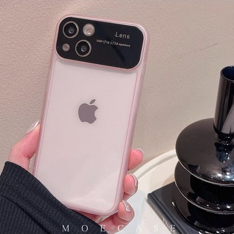 レンズカバー付 iPhone14/15ケース シンプル iPhone13Pro/12/11カバー お揃い 使いやすい 全面保護 トレンド[M3230]
