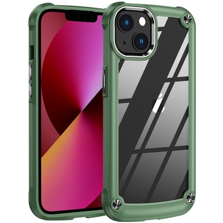 耐衝撃最強 iPhone16Pro/15Promaxカバー 指紋防止 アイフォンSE/13/12/14proカバー ワイヤレス充電対応[M2501]