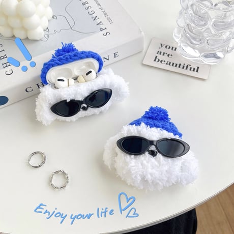 可愛い犬ちゃん AirpodsPro2ケース キュート airpods3/2/1ケース ソフトケース クール ギフトにおすすめ[M2925]