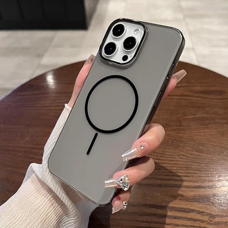 透明軽量 iPhone16promax/16proケース MagSafe対応 黄ばまない クリア iPhone15Pro/14/13/12カバー 高透明感頑丈 [M5317]
