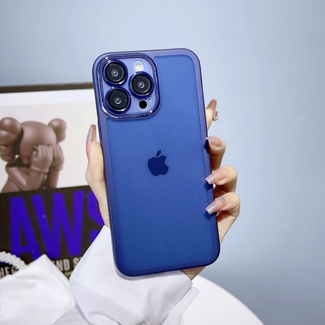 クリア iPhone15/14proケース レンズフィルム付き アイフォン13/12/11pro透明カバー 軽量 使いやすい[M2821]