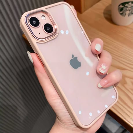 iPhone15/15Proケース クリア 高透明 黄ばまない 金属レンズ枠  頑丈 for iPhone12/13/14カバー オシャレさんにおすすめ[M3503]