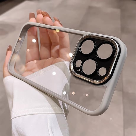 金属カメラカバー iPhone16Pro/16ケース耐衝撃 黄ばまないiphone15pro/14/13promax/12カバー シンプル 高品質[M4767]