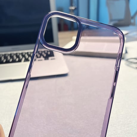 高透明感黄ばまない iPhone14pro/14promaxケース ハード iphone13/13promaxカバー  薄型  金属カメラ枠/ボタン 頑丈[M2313]