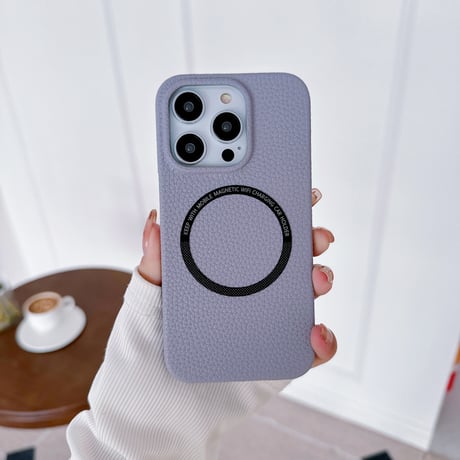 MagSafe対応レザー iPhone15/15Proケース シンプル アイフォン14pro/13/12/11スマホケース 高品質 ファッションセンスいい[M3806]