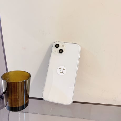 シートパックマスク柄 iPhone16/15pro/14/13promaxケース 透明 iphone12mini/11proカバー   超可愛い SNS人気M1114