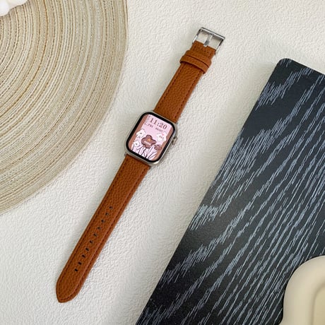 レザー Apple watchバンド おしゃれアップルウォッチベルト Ultra3 series11 10 98 7 6 SE3 SE2  高級感 耐久性ある[M5784]