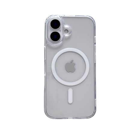 MagSafe iPhone16/16Plusケース 透明 黄ばまない iPhone15Pro/14promax/13カバー  クリアケース シンプル [M4611]