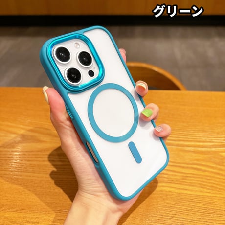 iPhone16Pro/16ProMaxケース MagSafe 耐衝撃 透明 iPhone15pro/14promax/13/12カバー 黄ばまない 高品質[M4674]