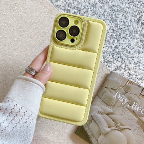 ダウン iPhone14pro/14plusケース レンズフイルム付 アイフォン13/12/11カバー 頑丈 冬に人気 男女兼用 プレゼントにおすすめ[M2513]