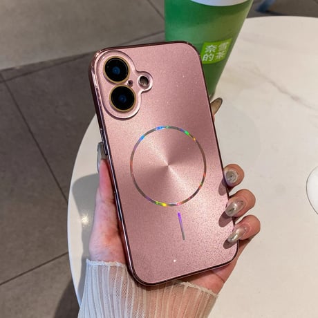 おしゃれ iPhone16/16proケース キラキララメ Magsafe充電 iPhone15pro/14/13promaxカバー カメラカバー 頑丈 [M5443]
