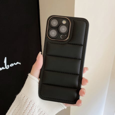 ダウン iPhone14pro/14plusケース レンズフイルム付 アイフォン13/12/11カバー 頑丈 冬に人気 男女兼用 プレゼントにおすすめ[M2513]