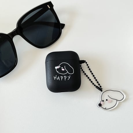 指紋防止 AirPodsPro2/Airpods3ケース かわいい猫/犬ちゃん airpods2ケース お揃い ギフトにおすすめ[M3948]