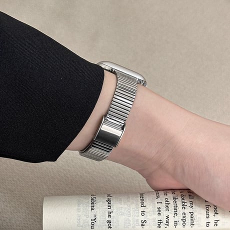 高級感 Applewatch Series10バンド 金属 Ultra2/1/SE(第2/1世代)/Series9/8/7/6/5/4/3/2/1アップルウォッチバンド エレガント[M4873]