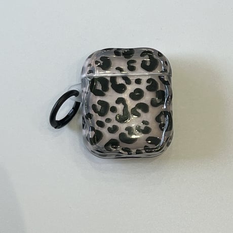 豹柄 Airpods 4ケース アニマル柄 Airpodspro2/proカバー Airpods3/2 めっちゃ可愛い リング付き[M4908]