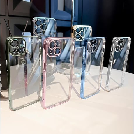 黄ばまないクリア iPhone15pro/14promaxケース  カメラフィルム付 スピーカー防塵網付 高透明 ハードアイフォン13/12カバー 全面保護 軽量耐衝撃[M2262]