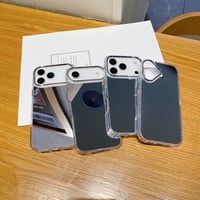 ミラー iPhone17Pro/17Airケース オシャレ 鏡面 iPhone16Pro/15promax/14カバー シンプル 丈夫 [M5551]