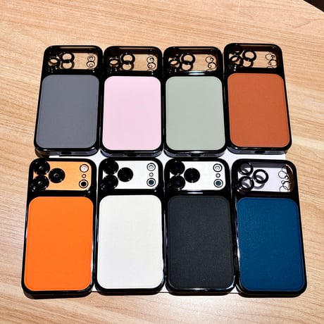 皮とメッキ iPhone17ProMax/17Proケース カメラレンズ保護 iPhone17/16Promax/15カバー 軽量 丈夫 [M5856]