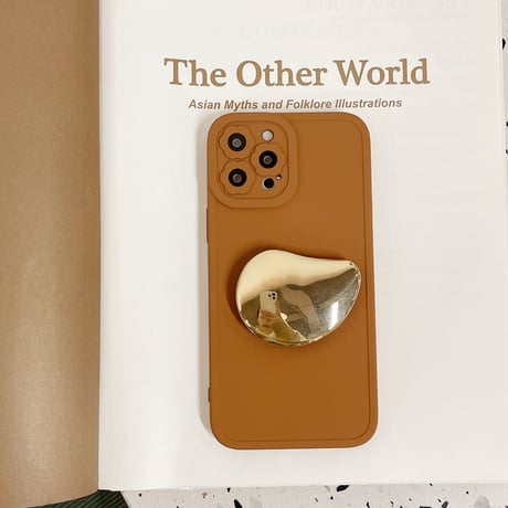 金属グリップ付 iPhone13pro/13promaxケース   スマホスタンド iphone12 /11promaxカバー   可愛い 品質いいM1138