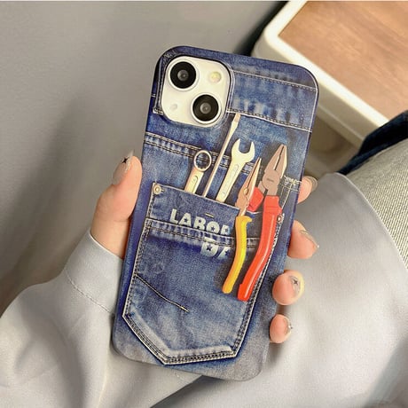 ジーパン iphone13/14ケース  可愛すぎ アイフォン12/11カバー  面白い ギフトにおすすめ  男子ファッション[M2115]