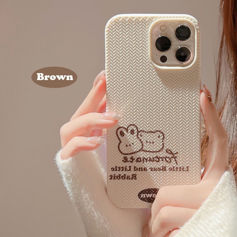 cacetify 14promax foxy うさぎ くま iPhoneケース cacetify