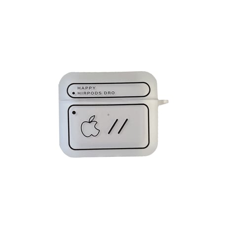 手書きアップル airpodsケース  第三世代対応 マット 高品質 airpodsproカバー    取り外しが簡単 ファッション 面白い [M1624]