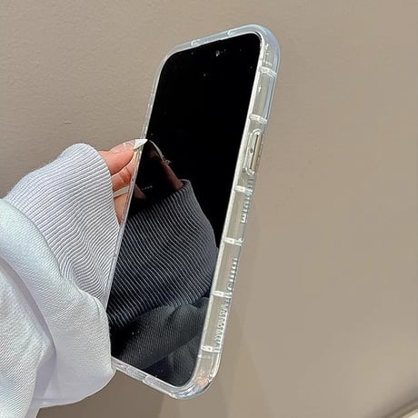 dog 鏡 iPhone15pro/15カバー ストラップ付 アイフォン14pro/13promax/12ケース シック 可愛い[M4330]