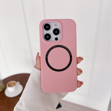 MagSafe対応レザー iPhone15/15Proケース シンプル アイフォン14pro/13/12/11スマホケース 高品質 ファッションセンスいい[M3806]