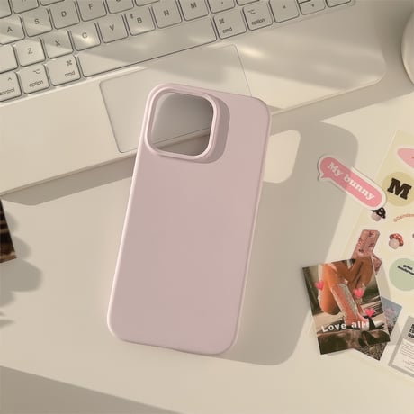 高品質シリコン iPhone15/15proカバー シンプル風 アイフォン14pro/12/13proケース  耐久性あり 丈夫 耐衝撃[M3753]