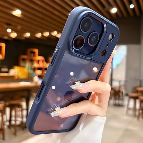高品質 シンプル iPhone17ProMax/17Proケース 耐衝撃 金属カメラ枠 iPhone17/Airカバー 装着しやすい 黄ばまない [M5727]