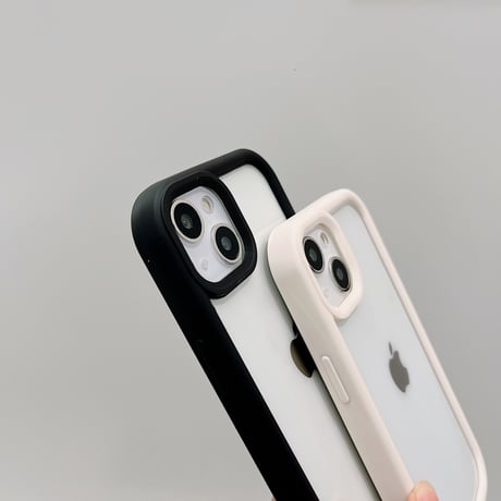 シンプル  iPhone15/15Proケース 頑丈耐衝撃 iPhone14/13/12proケース 黄ばまない 耐久性あり[M3900]