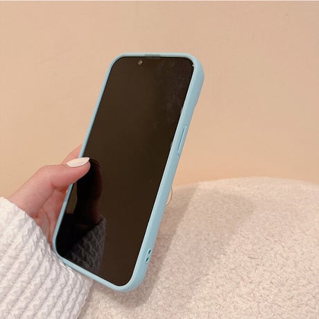 頑丈 iphone14/13proケース 花スマホグリップ付 アイフォン12/11カバー  可愛い スタンド一体型 多機能[M2052]