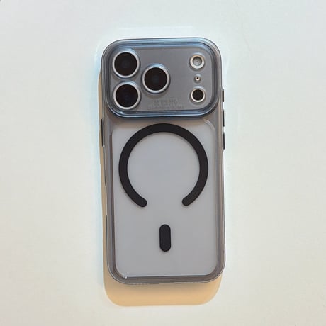 レンズカバー2つ iPhone17/17Proケース MagSafe対応 iPhone17Promax/16Pro/15Proケース 指紋防止 耐衝撃頑丈[M6109]