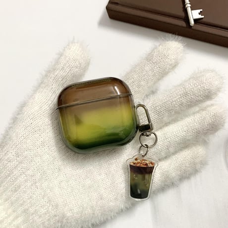 グラデーション Airpods4ケース コーヒーカップ AirpodsPro2ケース airpods3/2カバー  シック 暈し染め 人気カラー[M5348]