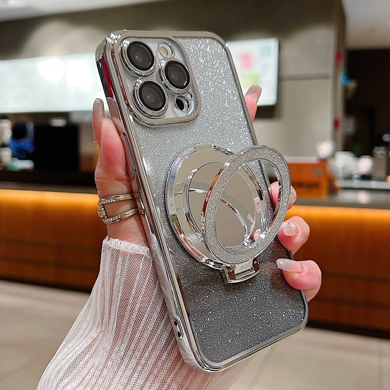 鏡付Magsafeリング iPhone15pro/15promaxケース コスパ最強