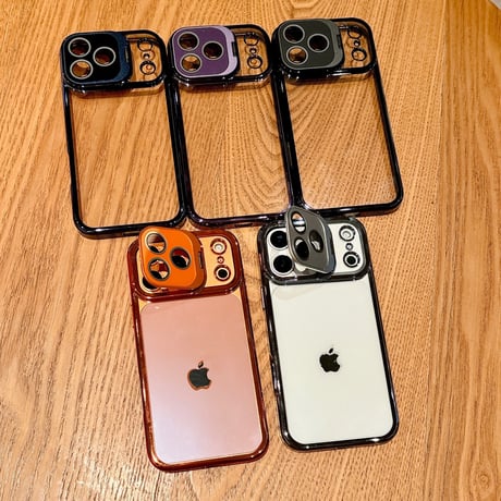 スタンド機能カメラカバー iPhone17ProMax/17ケース 高透明メタル iPhone17pro/16promaxカバー 黄ばまない シンプル [M5699]