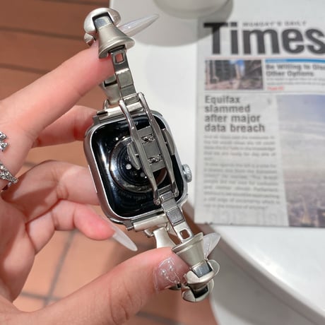 金属 Apple watch Series10バンド おしゃれ アップルウォッチバンド Ultra series8 7 6 5 4  3 2 SE SE2 高品質高級感[M5115]