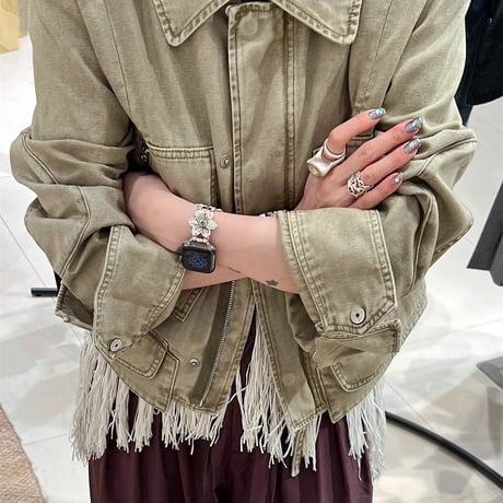金属花 Apple Watch10/9 バンド 高級感 Ultra series8 7 6 5 4  3 2 SE SE2 シック アップルウォッチベルト 大人ファッション エレガント[M5296]