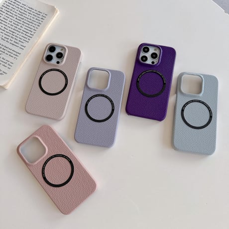 MagSafe対応レザー iPhone15/15Proケース シンプル アイフォン14pro/13/12/11スマホケース 高品質 ファッションセンスいい[M3806]