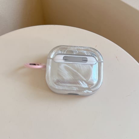 星柄 Airpods Pro3ケース シェル柄 Airpods 4/3カバーケース AirpodsPro2/1  ピンクカラー リング付き シック[M6237]