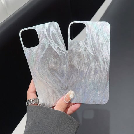 スマホインナーシート キラキラ クリアケースにおすすめ きれい 光る 人気 iPhone用 コスパ最強 [M4070]