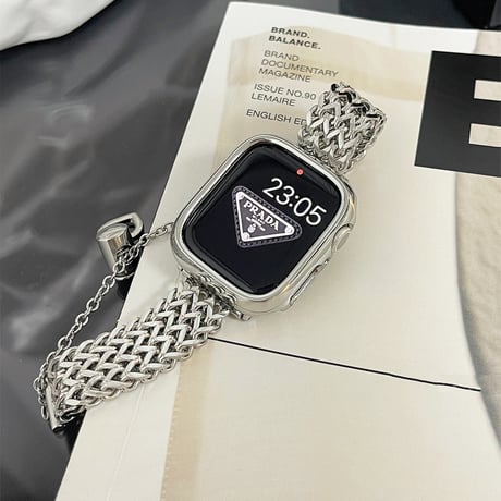 AppleWatch保護ケース メタル アップルウォッチ枠 Ultra3/2/1 Series 10/9/8 SE3/2/1 高級感 シンプル風[M5651]
