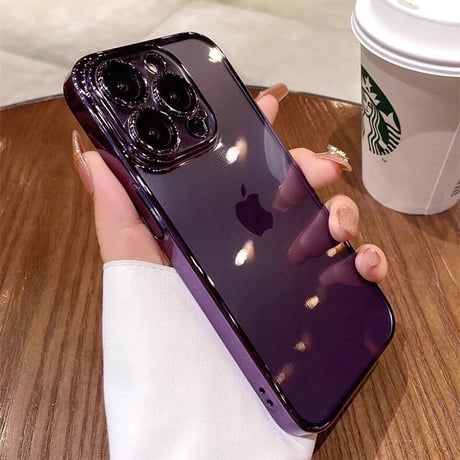 シンプル風 iPhone17pro/17promaxケース  ソフトケース  黄ばまないクリアiphone16/15Proカバー カメラ保護 軽量薄型 持ち運びやすい[M3572]