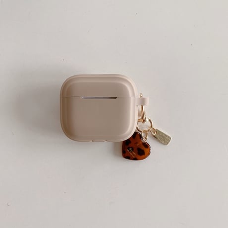 シリコン Airpods4ケース 豹柄キーホルダー付 Airpodspro2カバー Airpods3/2 指紋防止 可愛い[M4913]