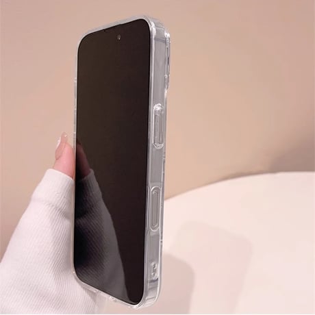 リボン iPhone16/16Proケース キラキラ クリア iPhone15pro/14/13Proカバー 女子力高い 大人可愛い[M4917]