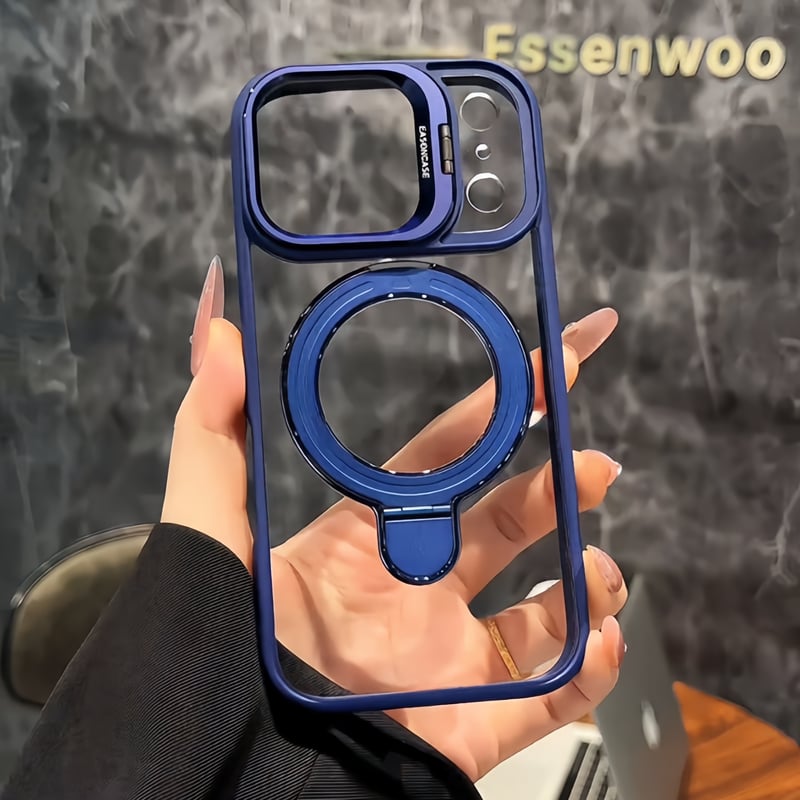 高機能高級感 iPhone17pro/16promaxケース MagSafeリングスタンドip
