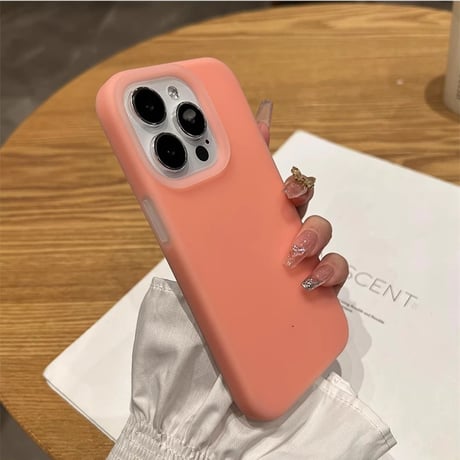 指紋防止 シリコンiPhone15/15pro/15plusケース  手さわりいい丈夫 iPhone14pro/13/12カバー シンプル風[M3938]