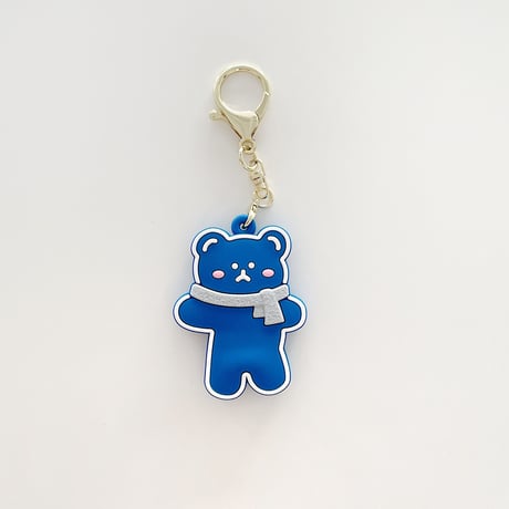 かわいいクマさん AirTag ケース  人気おすすめ bear エアタグカバー 高品質ソフトケース  キーホルダー付 紛失防止M520