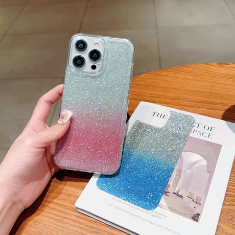 キラキラシール iPhone全機種対応 使いやすい 高品質 おしゃれ シック  クリアケースにおすすめ[M3160]