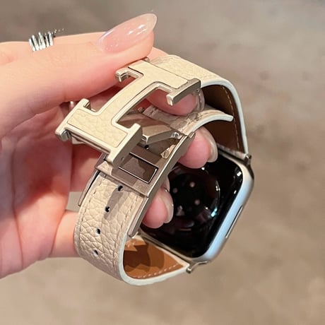 マグネット式  アップルウォッチバンド レザー シック AppleWatch S11/10 バンド 高級感 Ultra series8 7 6 5 4  3 2 SE SE2 おしゃれ[M6175]
